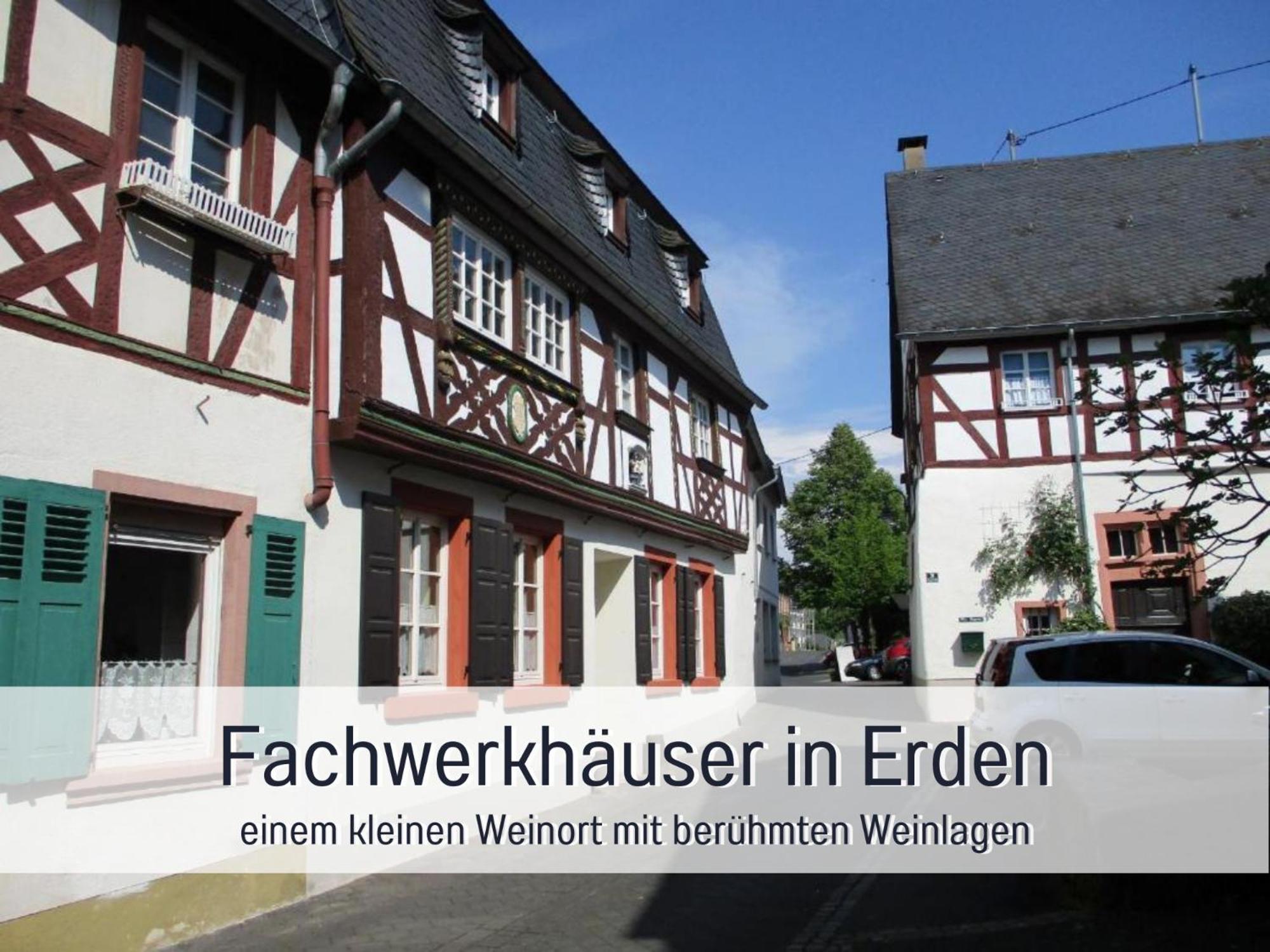 Ferienhaus Schwaab-Scherr, Genau Zwischen Bernkastel-Kues Und Traben-Trarbach, Mit Kostenlosem Oepnv-Ticket Fuer Bus Und Bahn, Parkplaetzen Und Fahrradgarage Erden Exterior foto