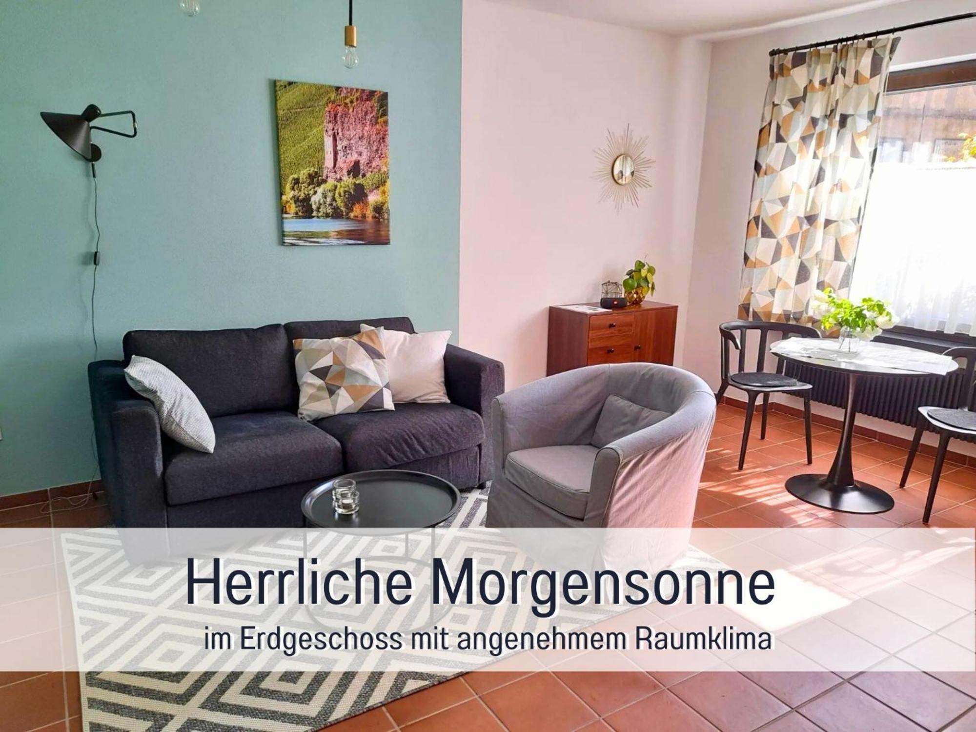 Ferienhaus Schwaab-Scherr, Genau Zwischen Bernkastel-Kues Und Traben-Trarbach, Mit Kostenlosem Oepnv-Ticket Fuer Bus Und Bahn, Parkplaetzen Und Fahrradgarage Erden Exterior foto